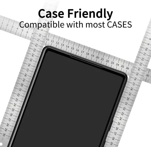 Vista 5 de [5+2] 5 protectores de pantalla de película de TPU antirreflejos (mate) + 2 protectores de lente compatibles con iPhone 15 Pro 5G 2023 fácil