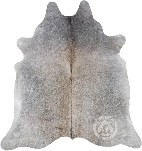 Vista 8 de Sunshine Cowhides Alfombra 100% de piel de vaca beige Palomino, alfombra de estilo moderno de piel de animal y alfombra para el suelo, alfombra