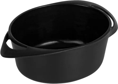 Vista 2 de Restaurantware Mini platos para servir de 3 onzas, 100 mini platos desechables para aperitivos, asas integradas, rectangulares, de plástico