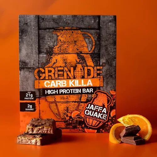 Vista 5 de Grenade Carb Killa Bar-Jaffa Quake Box, 12 Count