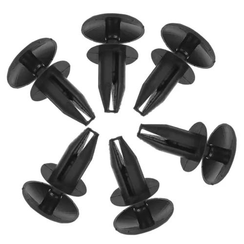Vista 2 de 6 clips de moldeo para alerón de puerta trasera para Ram 1500 2500