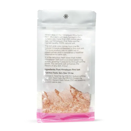 Vista 7 de The Spice Lab Sal del Himalaya – Gruesa 1 libra – La sal rosa del Himalaya es rica en nutrientes y minerales para la salud – Cristal puro gourmet