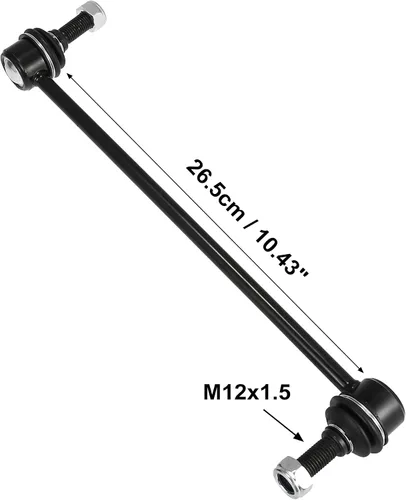 Vista 4 de X AUTOHAUX 2pcs barra estabilizadora delantera enlaces K750740 suspensión de enlace estabilizador para Ford Fusion DG9Z5K484A