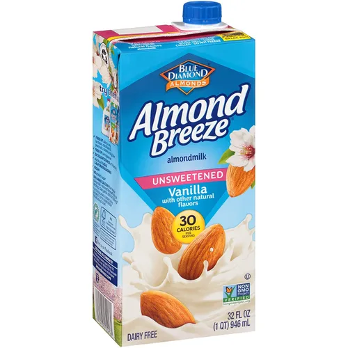 Vista 7 de Almond Breeze Leche de almendras sin lácteos, vainilla sin azúcar, 32 onzas (paquete de 6)