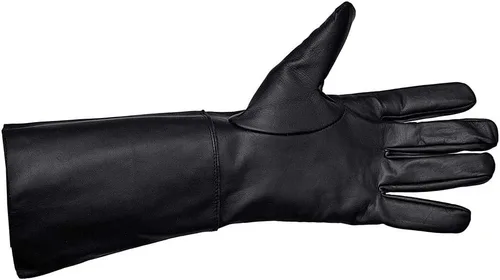 Vista 3 de Guantes medievales de piel para cosplay