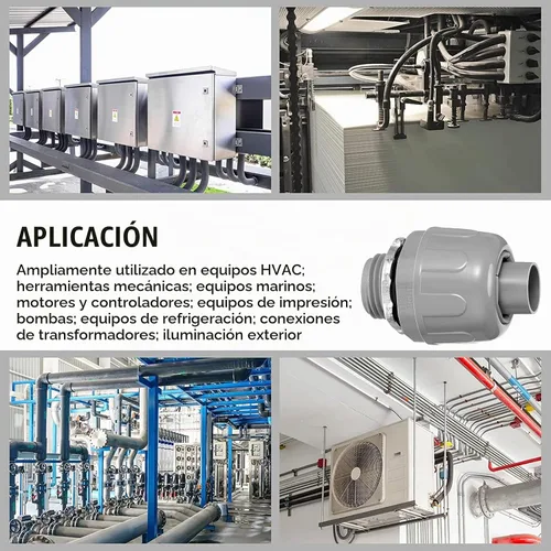 Vista 6 de Maitys 60 unids 1/2 pulgada líquido apretado conector recto 180 grados