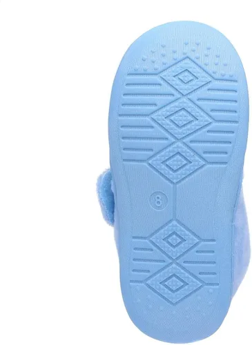 Vista 9 de Bluey Pantuflas para niños pequeños con correa de orejas 3D, zapatos de casa
