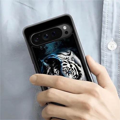 Vista 830 de Compatible con Google Pixel 4A 5G Mobile Case Creative Acrylic Panel trasero Silicona Protección Grip especialmente diseñado para Google Pixel 4A 5G