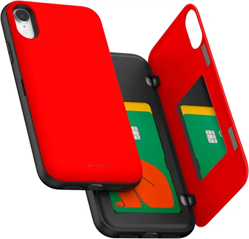 Vista 12 de GOOSPERY Funda para iPhone 8 Plus, iPhone 7 Plus con tarjetero y protector de doble capa, color negro