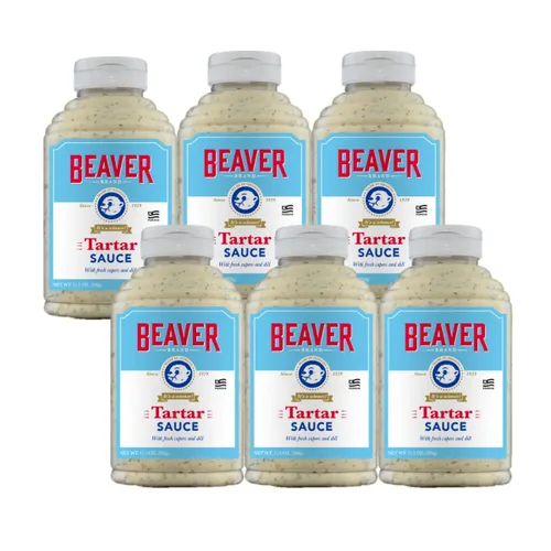 Vista 15 de Beaver Brand - Salsa de cóctel con rábano picante recién rallado, 13 onzas, salsa de cóctel de mariscos y camarones