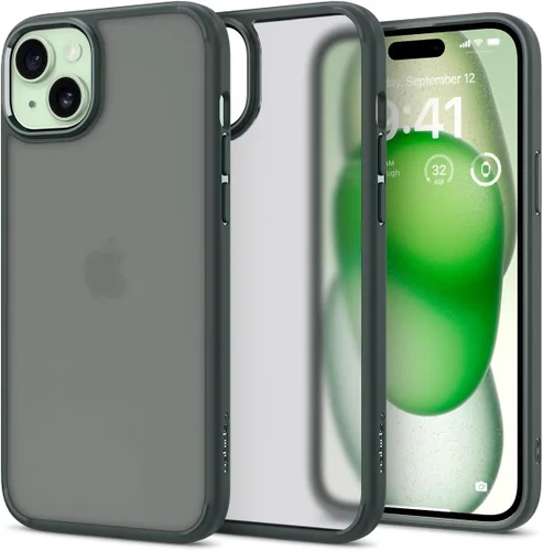 Vista 101 de Spigen Funda para iPhone 12 Mini, ultra híbrida, sin anillo magnético, antiamarilleo, transparente