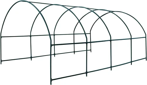 Vista 10 de Marco de arco de soporte de jardín grande de varios tamaños para plantas trepadoras, pérgola para flores/frutas/verduras