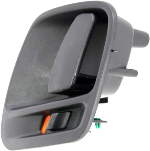 Vista 4 de KarParts360 Manija de puerta interior para Jeep Grand Cherokee 1999-2004 para el lado del conductor delantera o trasera, color negro con botón