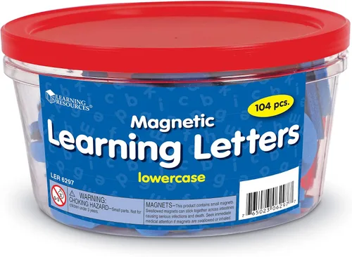 Vista 5 de Learning Resources Letras de aprendizaje magnéticas en minúscula, N/A