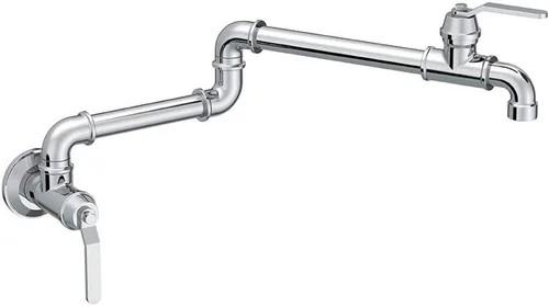 Vista 11 de Gerber Kinzie - Llenador de ollas de pared con 2 asas y brazo oscilante plegable