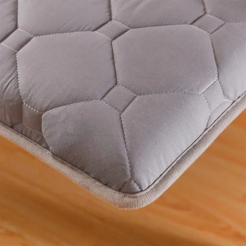 Vista 7 de Colchón japonés mejorado, tapete portátil de tatami para campamento, colchón plegable tamaño individual/individual/Queen/King, colchón de cama