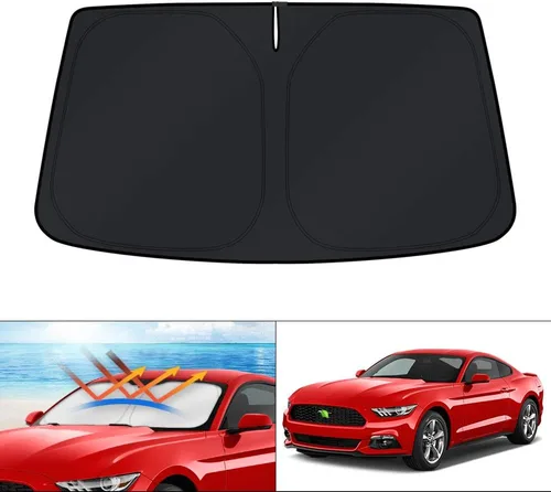 Vista 179 de KUST Parasol para parabrisas para BMW X1 F48 2016, 2017, 2018, 2019, 2020, 2021, 2022, accesorios de ajuste personalizado, parasol plegable