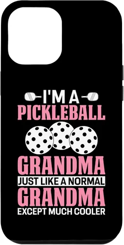 Vista 7 de Funda para iPhone 12 mini Pickleball Grandma Much Cooler Pickle Ball Player Case