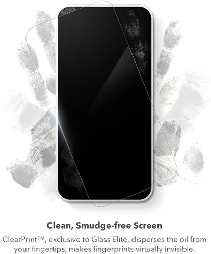 Vista 3 de ZAGG InvisibleShield Glass Elite Privacy - Protector de pantalla de privacidad de 360 a 4 vías, hecho para Apple iPhone 13 Mini, protección contra