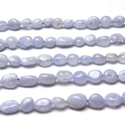 Vista 23 de MJDCB Cuentas de piedra de forma irregular natural de 8-10 mm, turquesa de África, piedras preciosas para sanación energética, para hacer joyas