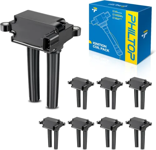 Vista 45 de PHILTOP Paquete de Bobina de Encendido para Tundra Sequoia 4Runner GX470 LS430 SC430 Land Cruiser LX470 GS430, Paquete de Bobina de Encendido UF230