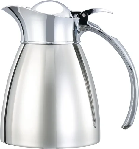 Vista 11 de Service Ideas MAR03BS Marquette Series Original, jarra aislada al vacío, aspiradora inoxidable, 10 onzas, acabado cepillado MAR03BS in 0.3 Liter