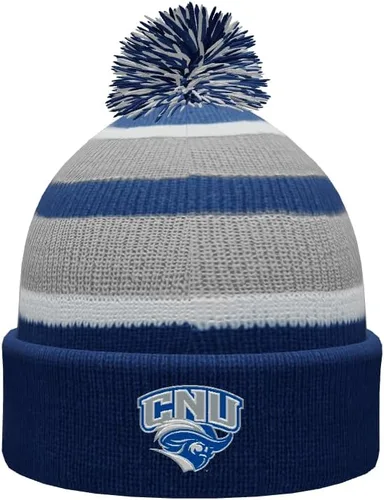 Vista 55 de NCAA Prime - Gorro de punto de invierno con pompón plegable