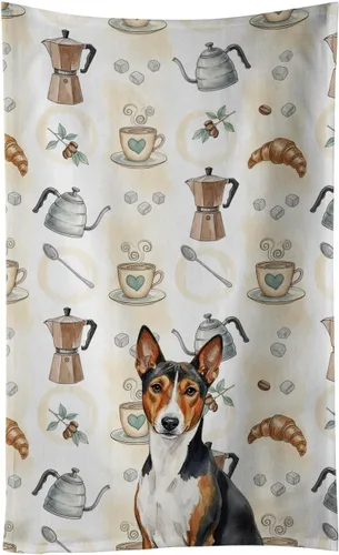 Vista 276 de Caroline's Treasures Afghan Hound - Toalla de cocina para barra de café, terciopelo frontal y lazo de algodón, lavable a máquina Sabueso afgano