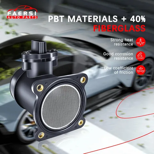 Vista 102 de Medidor de sensor de flujo de aire masivo MAF compatible con Ford con E-150 4.6L, 5.4L 2004-2014, para Ford E-150 Club Wagon 5.4L Reemplazo