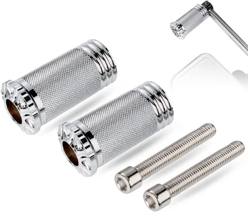 Vista 15 de Clavija de Cambio Palanca de Cambio de Motocicleta CNC Billet Negra Reposapiés Compatible con Harley Dyna Sportster Softail Street Road Glide Negro-a