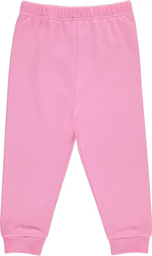 Vista 5 de Cudlie Paquete de 5 pantalones deportivos para bebés y niñas pequeñas, pantalones de descanso, pantalones deportivos activos y sudaderas de pijama