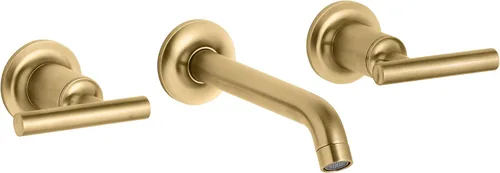 Vista 29 de Kohler T14413-4-BGD Purist - Grifo de pared para lavabo Negro mate