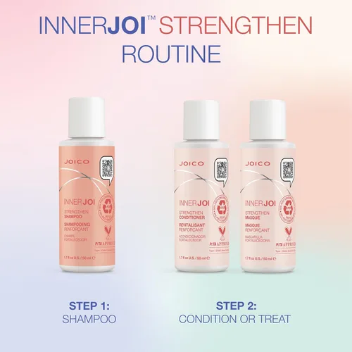 Vista 6 de Joico InnerJoi Strengthen Shampoo Color-Protection & Shine