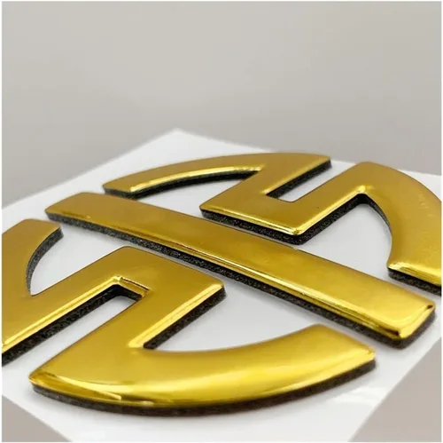 Vista 4 de Calcomanía con logotipo de carenado 3D para Kawasaki Z90 H2 Ninja H2R Z125 Z250 Z400 Z650 Z750 Z900 Z800 3D carenado con logotipo, dorado, rojo