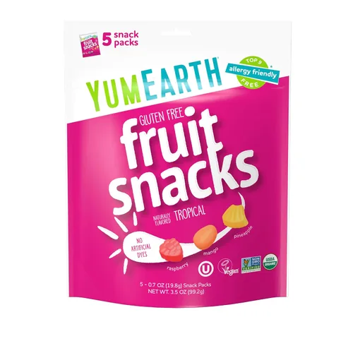 Vista 9 de YumEarth - Botana orgánica de frutas tropicales