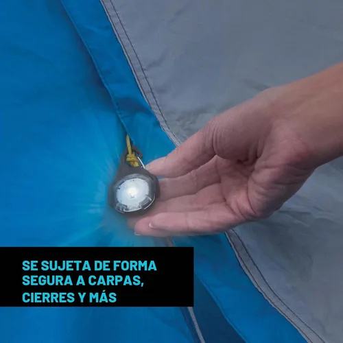 Vista 6 de Nite Ize Moonlit - Linterna micro recargable portátil para accesorios de campamento y equipo de senderismo, cuenta con clip de mosquetón con un