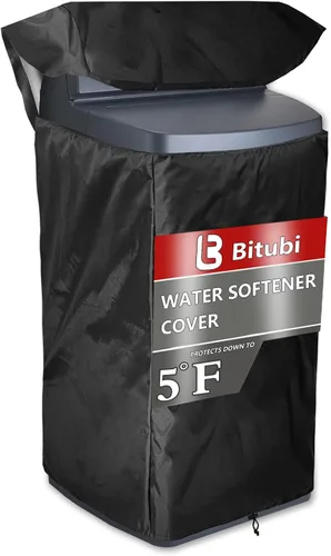 Vista 9 de Bitubi Chaqueta de neopreno suavizante de agua, suavizante de agua para exteriores y cubierta para tanque de filtro para evitar la sudoración
