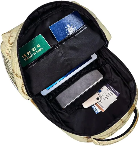 Vista 5 de Njinalw Mochilas de hombro de poliéster de anime, bolsa casual de viaje al aire libre, regalos para fanáticos del juego, Mochila casual 2