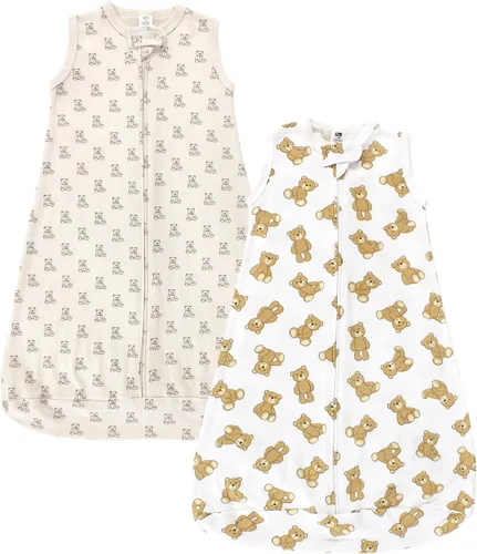 Vista 54 de Hudson Baby Saco de dormir unisex de algodón con manga larga para bebé, saco, manta