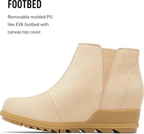 Vista 4 de SOREL Botas de cuero Evie con cremallera para mujer