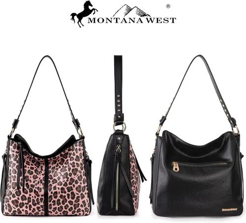 Vista 2 de Montana West Shoulder Bag Concealed Carry Purses and Handbags for Women Shoulder Bag