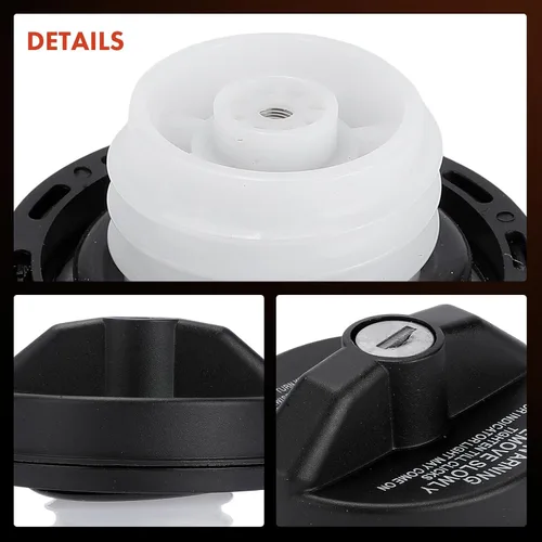 Vista 7 de A-Premium Tapa de llenado de depósito de combustible compatible con Chevrolet Silverado 1500/1500 HD/2500/2500 HD/3500/3500 HD, Equinox, Malibu