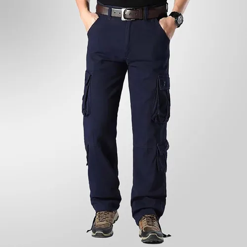 Vista 4 de LCMTWX Pantalones cargo para hombre, casual, para correr, deportes, elásticos con bolsillos, pantalones deportivos para hombre, pantalones