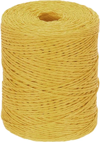 Vista 19 de PATIKIL Hilo de rafia de algodón natural de 328 yardas, cinta de papel de Negro