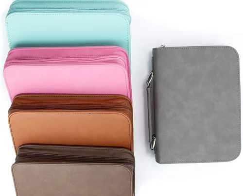 Vista 3 de Funda de piel sintética personalizada para la Biblia