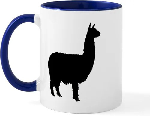 Vista 13 de CafePress A Is For Alpaca Taza de café de cerámica de 11 oz (11.0 fl oz)