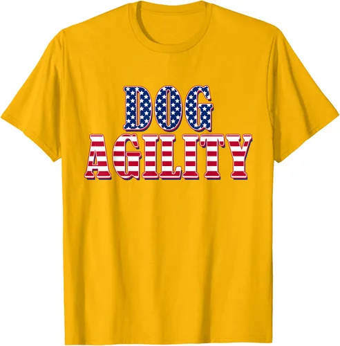 Vista 36 de Dog Agility American Flag - Camiseta de agilidad para perros, Negro