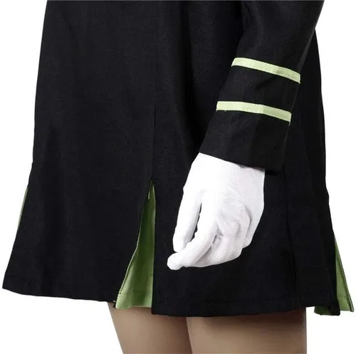 Vista 8 de Disfraz de Serafín del fin para mujer, uniforme militar Shinoa hiiragi