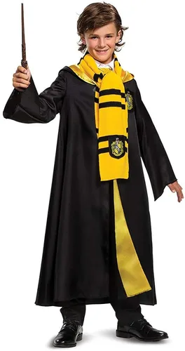 Vista 2 de Harry Potter - Bufanda con temática de casa de Hogwarts Wizarding World, con calidad de película, accesorio para disfraz