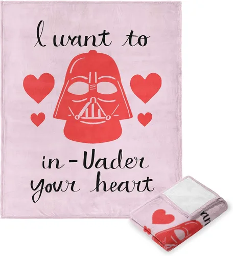 Vista 24 de Northwest Star Wars Manta Decorativa Silk Touch, 40" x 50", Villanos del Lado Oscuro